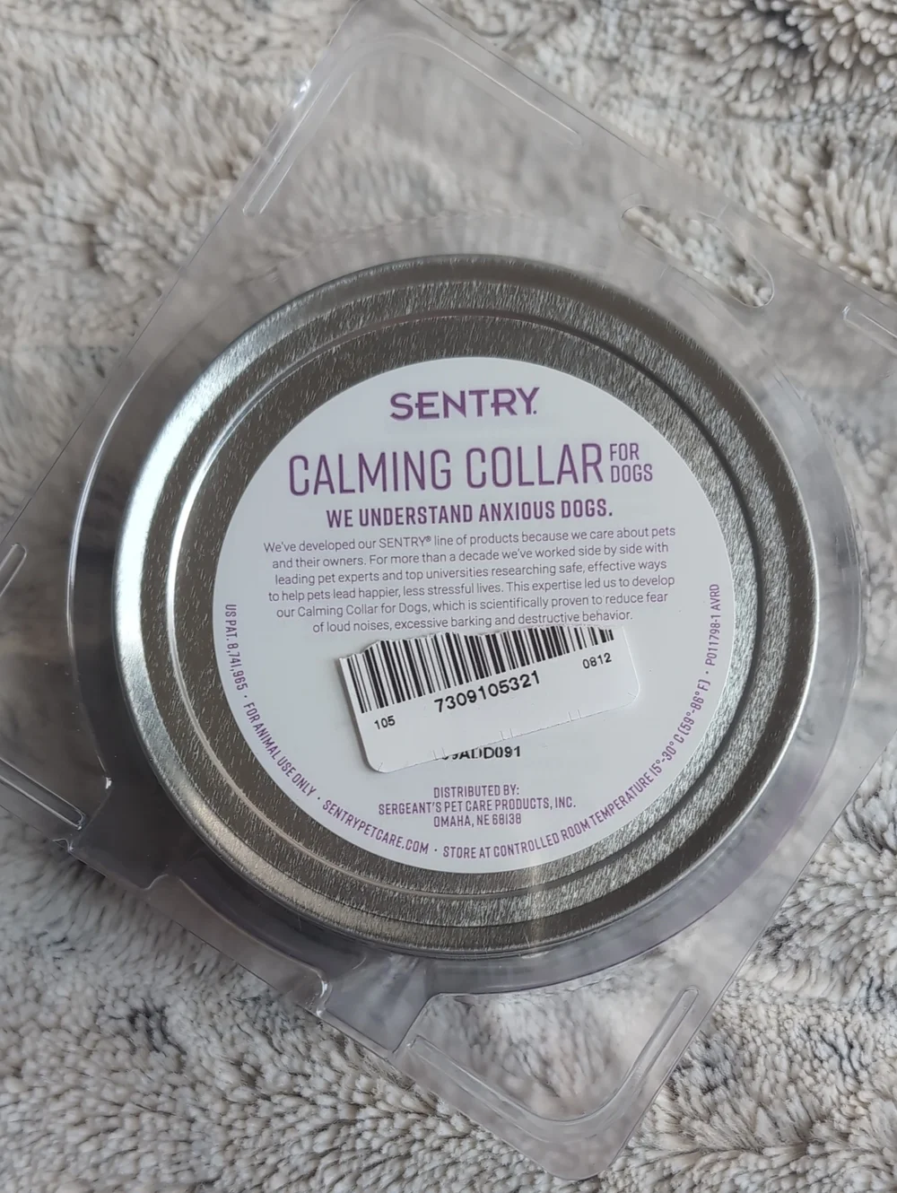 Sentry Good Behavior Calming Collar for Dogs, up to 23-in neck, 1 count